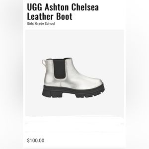 New UGG Ashton Chelsea Leather Boots